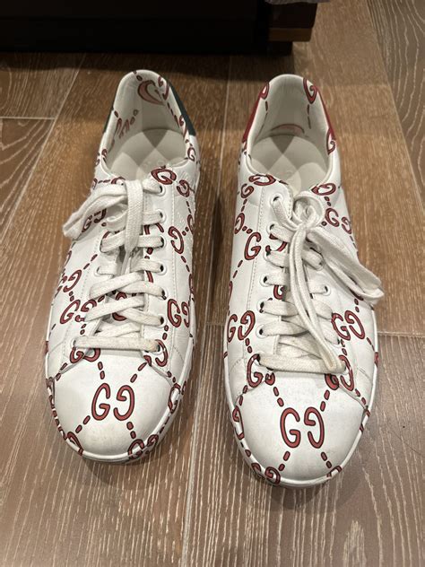 gucci all over print shoe|Gucci clothing line.